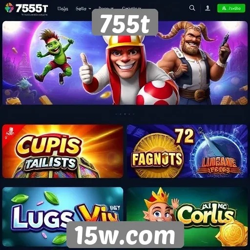 Jogos em destaque no site 755t