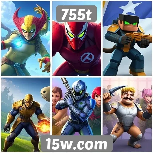 Comparativo entre jogos populares no 755t